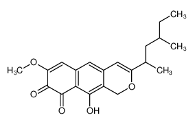 125287-04-9 structure, C21H24O5