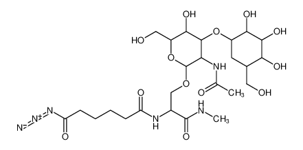 100496-22-8 structure, C25H42N6O13