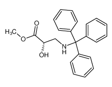 160233-40-9 spectrum, methyl (2S)-N-tritylisoserinate