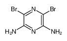 2,6-Diamino-3,5-dibromo-1,4-pyrazine