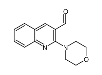 2-morpholin-4-ylquinoline-3-carbaldehyde 326008-62-2