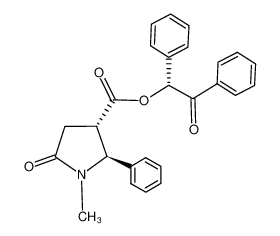 1020073-55-5 (1R)-2-oxo-1,2-diphenylethyl (2S,3S)-1-methyl-5-oxo-2-phenyltetrahydro-1H-pyrrolidine-3-carboxylate