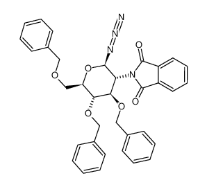 214467-64-8 spectrum, 3,4,6-tri-O-benzyl-2-deoxy-2-phthalimido-β-D-glucopyranosyl azide