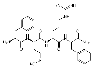 84313-43-9 structure, C29H42N8O4S