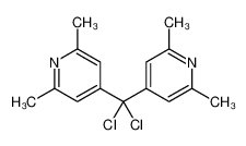 88237-14-3 4-[dichloro-(2,6-dimethylpyridin-4-yl)methyl]-2,6-dimethylpyridine