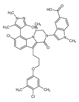 2131184-57-9 structure, C39H39Cl2N5O4