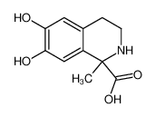 57256-34-5 spectrum, 6,7-dihydroxy-1-methyl-3,4-dihydro-2H-isoquinoline-1-carboxylic acid