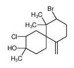 132412-59-0 structure, C15H24BrClO
