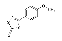 15965-42-1 spectrum, 3-(p-methoxyphenyl)-1,4,2-dithiazole-5-thione