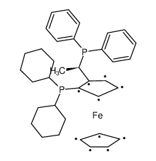 (R)-1-[(SP)-2-(二环己基膦)二茂铁基乙基]二苯基膦