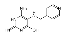 74783-49-6 2,6-diamino-5-(pyridin-4-ylmethylamino)-1H-pyrimidin-4-one