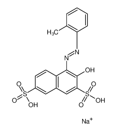 5858-30-0 structure, C17H14N2NaO7S2+