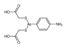 31253-24-4 structure, C10H12AsNO4S2