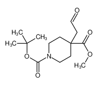 1-O-tert-butyl 4-O-methyl 4-(2-oxoethyl)piperidine-1,4-dicarboxylate 693824-61-2