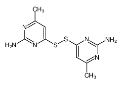 4,4'-Bis(2-amino-6-methylpyrimidyl) Disulfide 69945-13-7