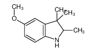 5-methoxy-2,3,3-trimethyl-1,2-dihydroindole 41382-23-4