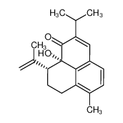 Saprirearine; (9aS)-7,8,9,9a-四氢-9a-羟基-6-甲基-9-(1-甲基乙烯基)-2-(1-甲基乙基)-1H-萘嵌苯-1-酮