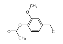 60998-35-8 spectrum, 4-acetoxy-3-methoxybenzyl chloride