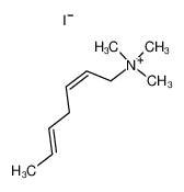 83862-27-5 (2Z,5E)-N,N,N-trimethylhepta-2,5-dien-1-aminium iodide