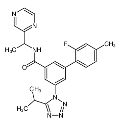 1000585-57-8 structure, C24H24FN7O