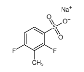 149838-77-7 spectrum, sodium 2,4-difluoro-3-methylbenzenesulfonate