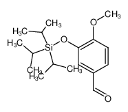 179260-96-9 4-methoxy-3-(triisopropylsilyloxy)-benzaldehyde