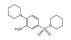 2-piperidin-1-yl-5-piperidin-1-ylsulfonylaniline 59504-48-2