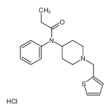 117332-93-1 structure, C19H25ClN2OS