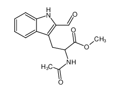 113247-40-8 spectrum, Methyl 2-acetylamino-3-(2-formylindol-3-yl)propionate