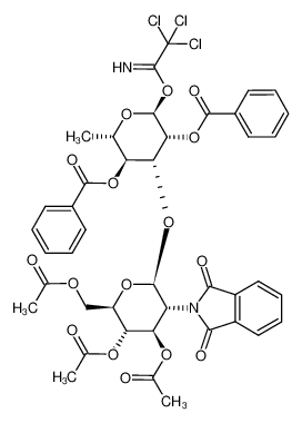 526208-96-8 structure, C42H39Cl3N2O16