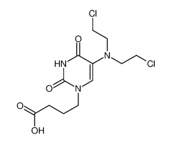 4-[5-[bis(2-chloroethyl)amino]-2,4-dioxopyrimidin-1-yl]butanoic acid 148-09-4