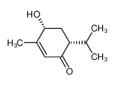2-Cyclohexen-1-one,4-hydroxy-3-methyl-6-(1-methylethyl)-,(4R,6R)-(9CI) 160227-02-1