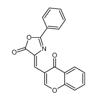 62484-59-7 4-[(4-oxochromen-3-yl)methylidene]-2-phenyl-1,3-oxazol-5-one