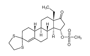 104934-03-4 structure, C22H32O4S3