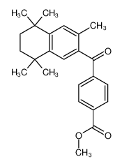 methyl 4-(3,5,5,8,8-pentamethyl-6,7-dihydronaphthalene-2-carbonyl)benzoate 153559-45-6