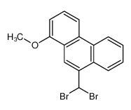 56675-05-9 9-Dibrommethyl-1-methoxy-phenanthren