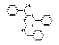84919-08-4 benzyl N'-(benzylcarbamothioyl)-N-methyl-N-phenylcarbamimidothioate