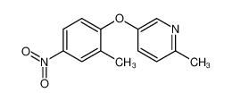 2-methyl-5-(2-methyl-4-nitrophenoxy)pyridine 697299-78-8