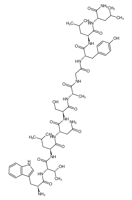 TRP-THR-LEU-ASN-SER-ALA-GLY-TYR-LEU-LEU-NH2 367518-31-8