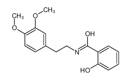 95639-99-9 N-[2-(3,4-dimethoxyphenyl)ethyl]-2-hydroxybenzamide