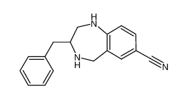3-苄基-7-氰基-2,3,4,5-四氢-1H-苯二氮卓类