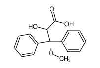 2-Hydroxy-3-methoxy-3,3-diphenylpropanoic acid 178306-51-9