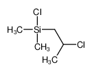 132240-03-0 structure, C5H12Cl2Si