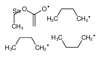 681-94-7 structure, C16H36O2Sn