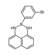 2-(3-Bromophenyl)-2,3-dihydro-1H-naphtho[1,8-de][1,3,2]diazaborine 927384-43-8