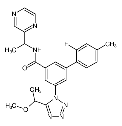 1000583-03-8 structure, C24H24FN7O2