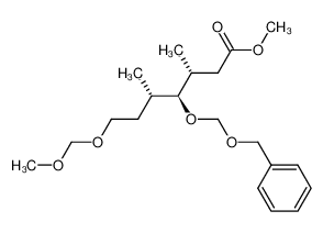 381246-91-9 (3R,4S,5S)-4-benzyloxymethoxy-7-methoxymethoxy-3,5-dimethylheptanoic acid methyl ester