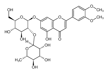 34280-03-0 structure, C29H34O15