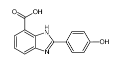 2-(4-羟基苯基)-3H-苯并咪唑-4-羧酸