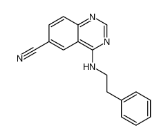 4-(Phenethylamino)quinazoline-6-carbonitrile 1366002-50-7